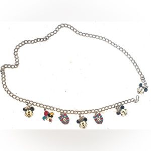 mickey mouse, disney, chain belt
